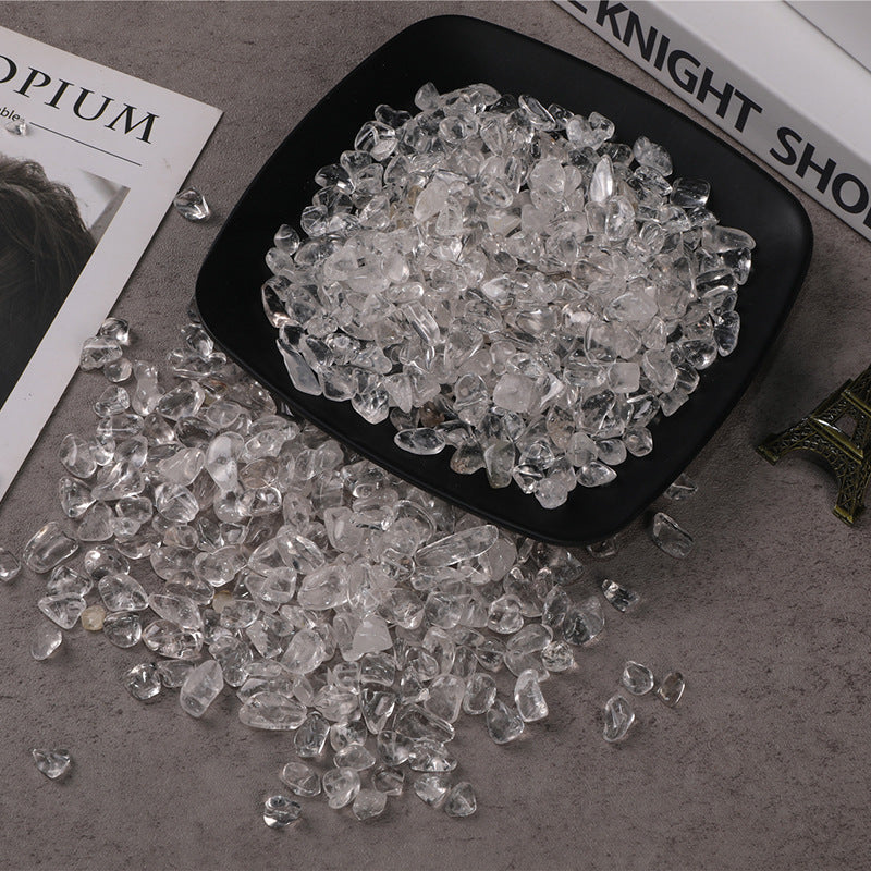 Natural Clear Quartz Crystal Chips – 5–12mm Cleansing & Purification