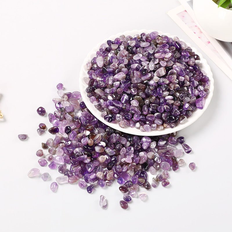 Natural Amethyst Crystal Chips – 3–12mm Cleansing Stones