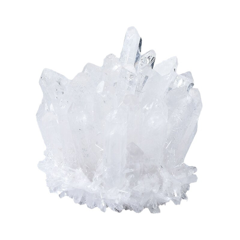 Natural Clear Quartz Cluster Raw Crystal – 240g–500g