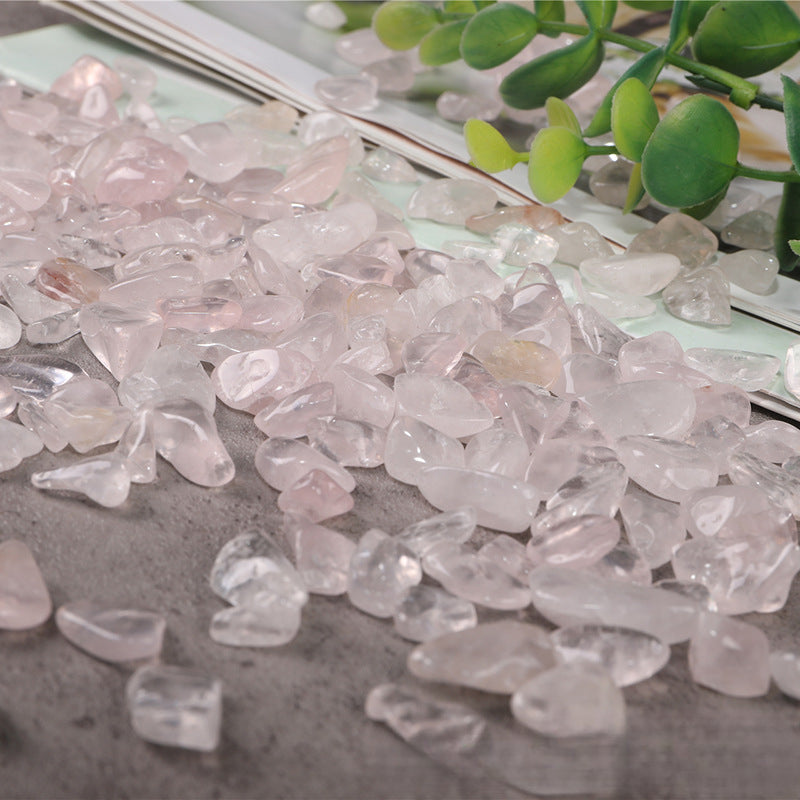 Rose Quartz Crystal Chips
