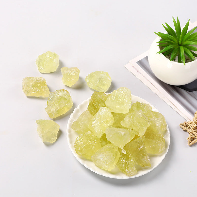 Natural Citrine Raw Stone – 1–5cm Healing and Prosperity Crystal