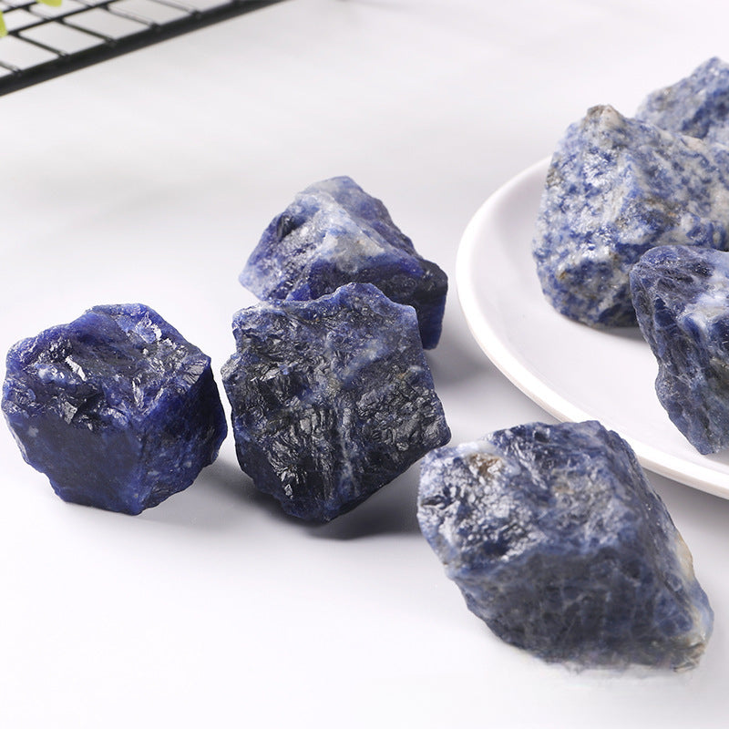 Natural Blue Lace Agate Raw Stone