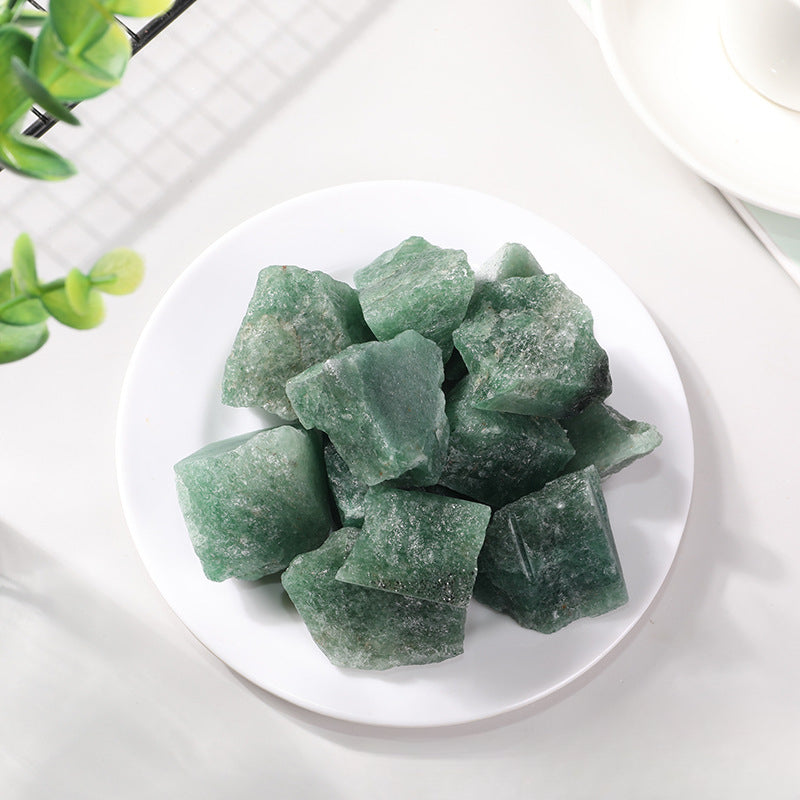 Natural Green Strawberry Quartz Chips