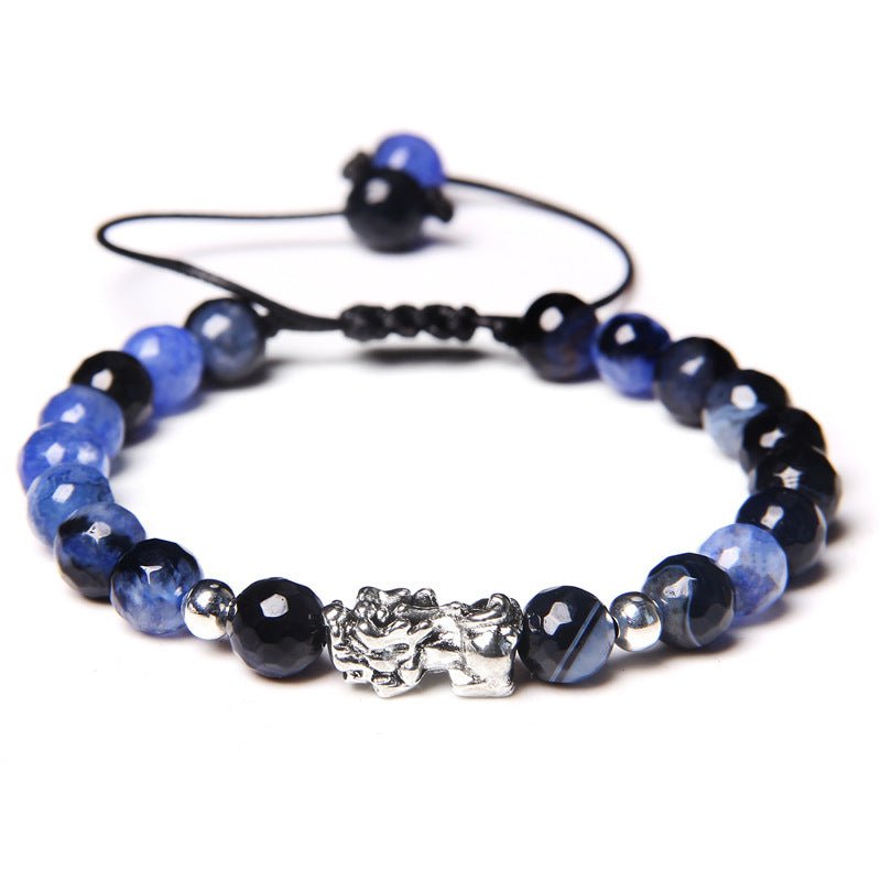 Pi Xiu Wealth Bracelet – Adjustable Braided Stone Gift for Him
