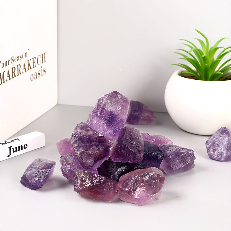 Natural Purple Fluorite Raw Stone – 1–5cm for Spiritual Clarity