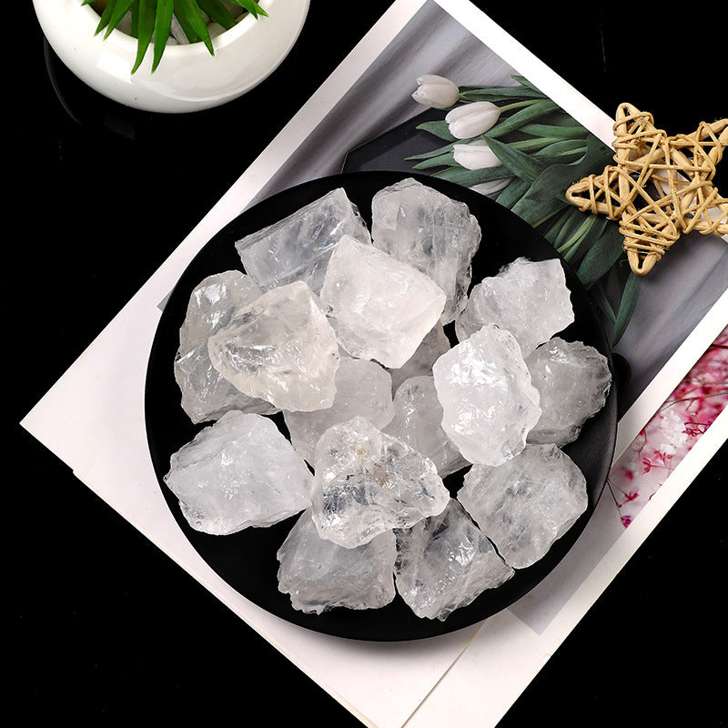 Raw Clear Quartz Crystals – 1–5cm Natural Cleansing & Diffuser Stones