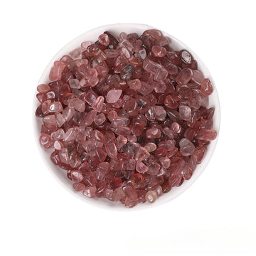 Strawberry Quartz Chips