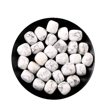 White Turquoise Tumble Stone – 2–4cm for Energy Healing and Calm