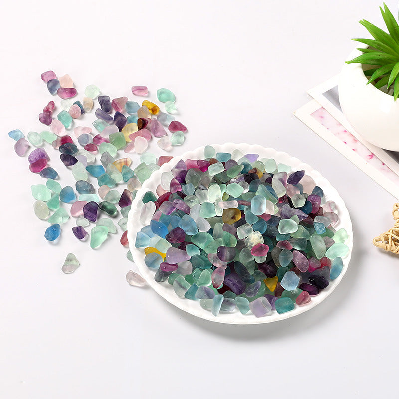 Rainbow Fluorite Demagnetizing Stone – 3–12mm for Energy Clearing