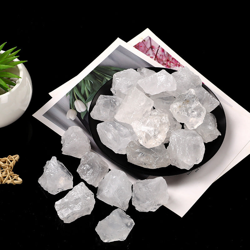 Raw Clear Quartz Crystals – 1–5cm Natural Cleansing & Diffuser Stones