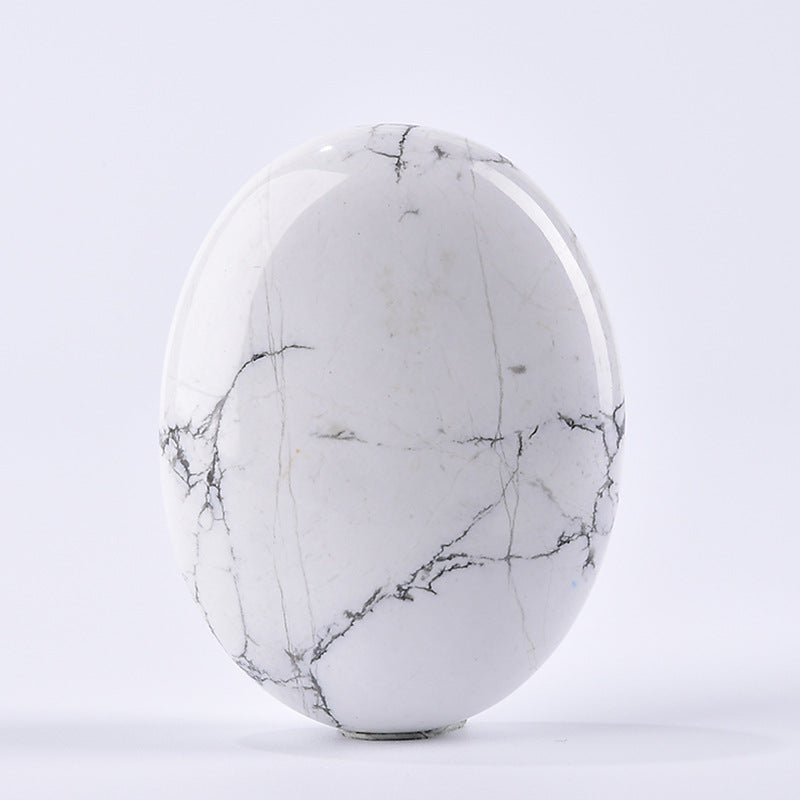 Natural Crystal Palm Stone – Spa Massage & Energy Healing Tool