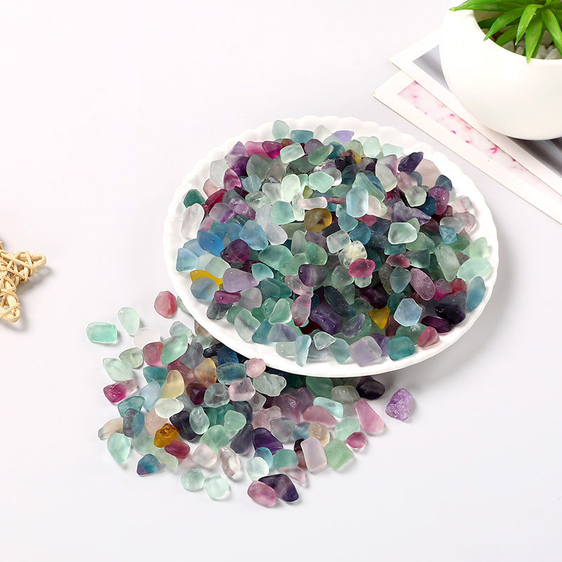 Rainbow Fluorite Demagnetizing Stone – 3–12mm for Energy Clearing