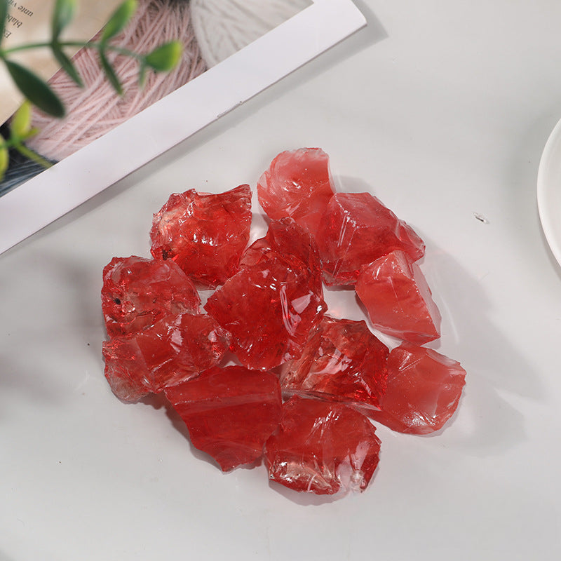 Red Quartz Raw Stone – 1–5cm for Energy Activation and Vitality