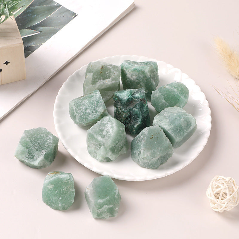 Natural Green Aventurine Raw Stones