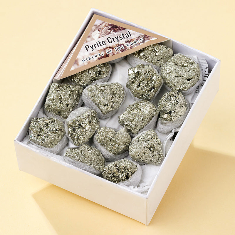Mystic Crystal Treasure Box – Amethyst, Prophecy Stone & Geode Set