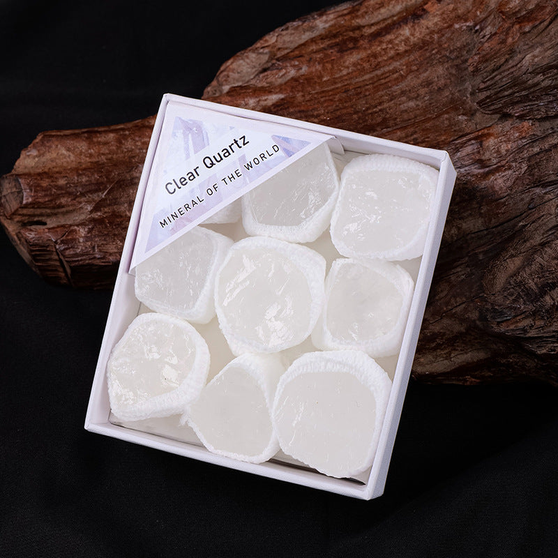 Mystic Crystal Treasure Box – Amethyst, Prophecy Stone & Geode Set