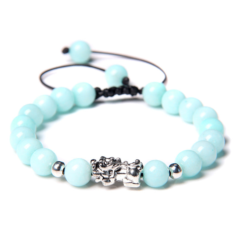 Pi Xiu Wealth Bracelet – Adjustable Braided Stone Gift for Him