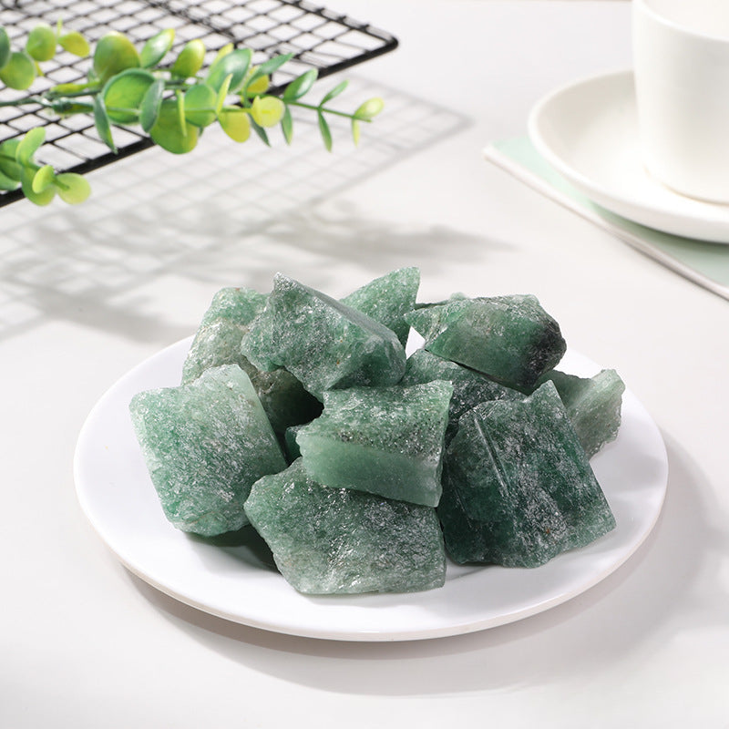 Natural Green Strawberry Quartz Chips