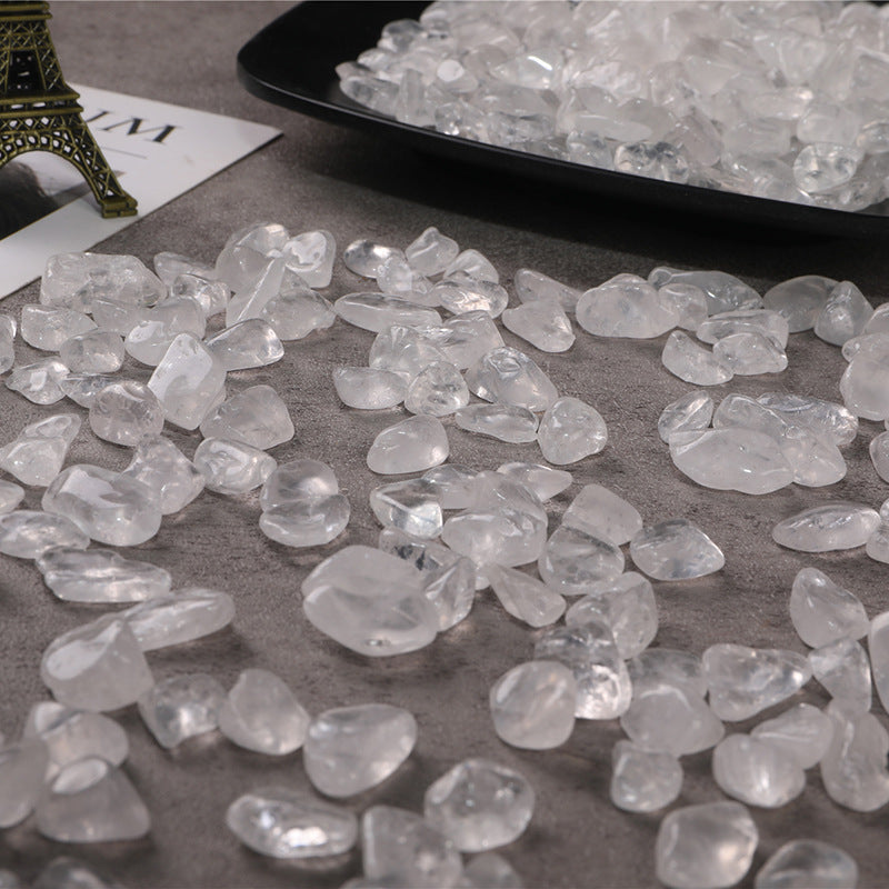 Natural Clear Quartz Crystal Chips – 5–12mm Cleansing & Purification
