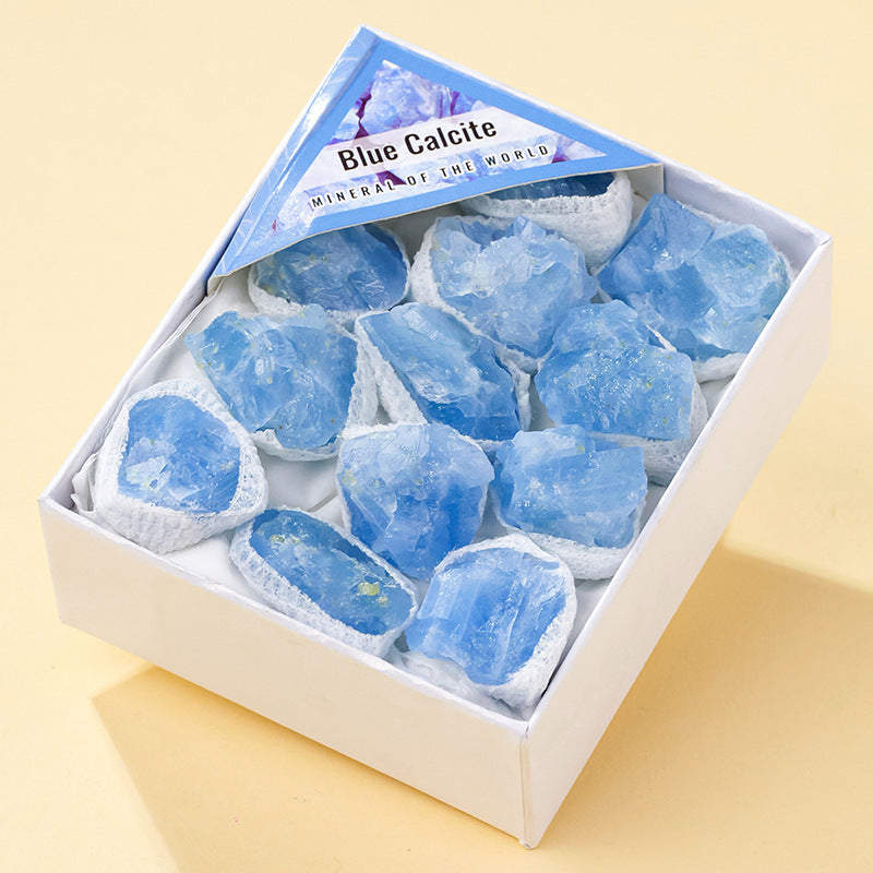 Mystic Crystal Treasure Box – Amethyst, Prophecy Stone & Geode Set