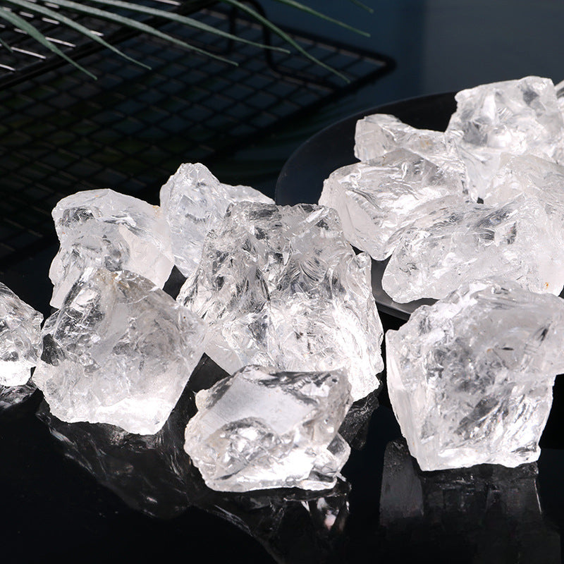 Natural Transparent White Quartz Raw Stone – 1–5cm Master Healing Crystal