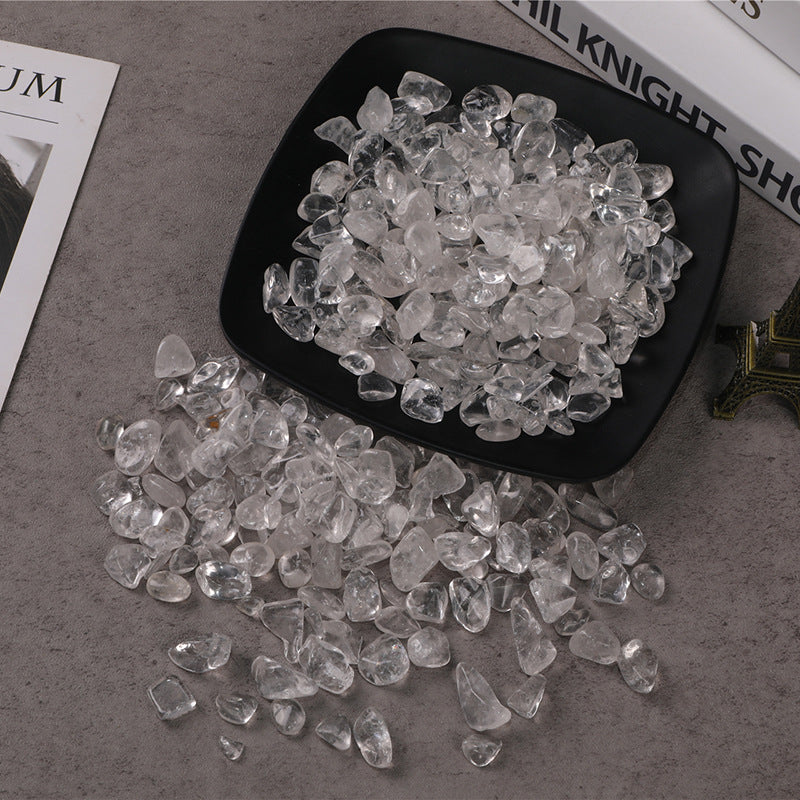Natural Clear Quartz Crystal Chips – 5–12mm Cleansing & Purification