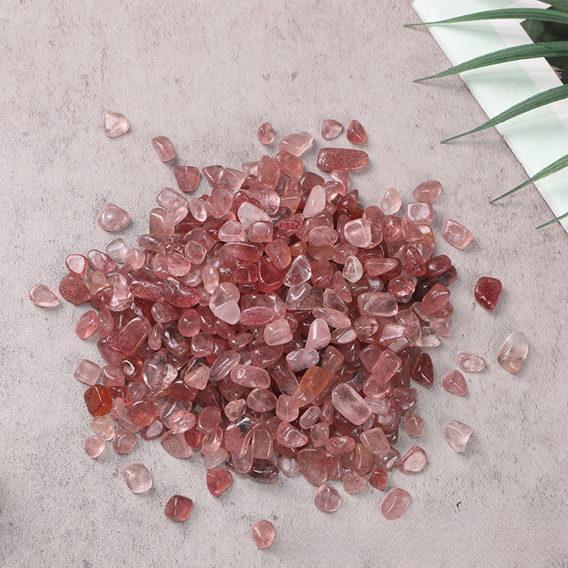 Strawberry Quartz Chips