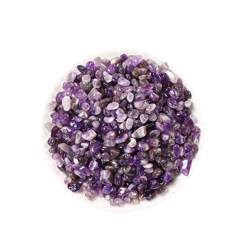 Natural Amethyst Crystal Chips – 3–12mm Cleansing Stones